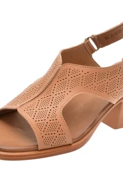 Sandale FLAVIA PASSINI maro, 1389H13, din piele naturala imagine
