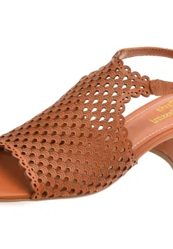 Sandale FLAVIA PASSINI maro, 356719, din piele naturala imagine