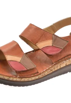 Sandale FLAVIA PASSINI maro, 4620, din piele naturala imagine