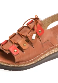 Sandale FLAVIA PASSINI maro, 4690, din piele naturala imagine