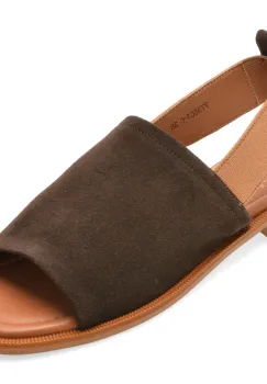 Sandale FLAVIA PASSINI maro, 7735, din piele intoarsa imagine