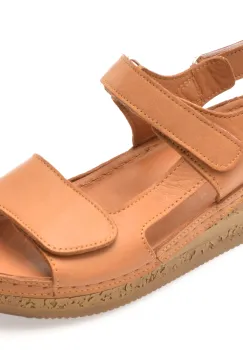 Sandale FLAVIA PASSINI maro, CS6187, din piele naturala imagine