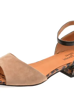 Sandale FLAVIA PASSINI maro, H140, din piele naturala imagine