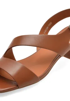 Sandale FLAVIA PASSINI maro, H5937, din piele naturala imagine