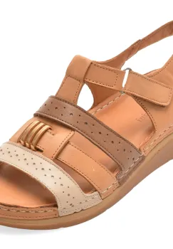 Sandale FLAVIA PASSINI maro, M029, din piele naturala imagine