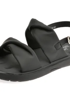 Sandale FLAVIA PASSINI negre, 151, din piele ecologica imagine