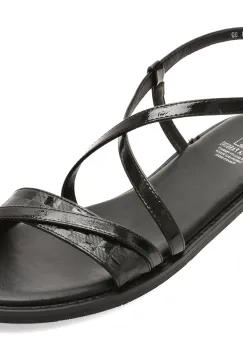 Sandale FLAVIA PASSINI negre, 202507, din piele naturala imagine