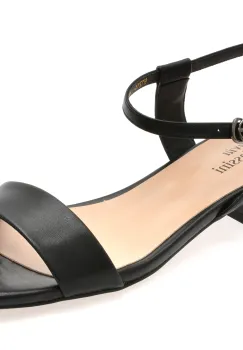 Sandale FLAVIA PASSINI negre, X9015, din piele naturala imagine