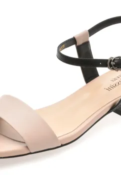 Sandale FLAVIA PASSINI negre, X9015, din piele naturala imagine