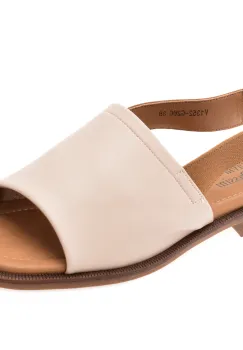 Sandale FLAVIA PASSINI nude, 1352G26, din piele naturala imagine