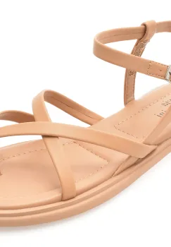 Sandale FLAVIA PASSINI nude, V951G60, din piele naturala imagine
