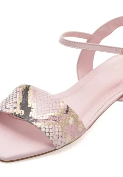 Sandale FLAVIA PASSINI roz, 1078691, din piele naturala imagine