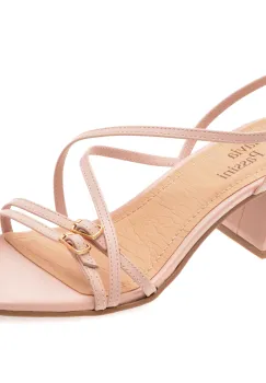 Sandale FLAVIA PASSINI roz, 367903, din piele naturala imagine