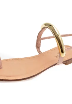 Sandale FLAVIA PASSINI roz, 368506, din piele naturala imagine