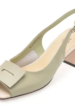 Sandale FLAVIA PASSINI verzi, 1160, din piele naturala lacuita imagine