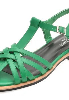 Sandale FLAVIA PASSINI verzi, 1503, din piele naturala imagine