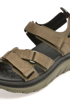 Sandale GEOX kaki, U55L0A, din piele ecologica imagine