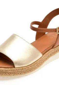 Sandale GEOX maro, D55SRC, din piele naturala imagine