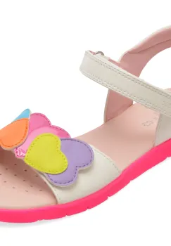 Sandale GEOX multicolor, J65P1D, din piele ecologica imagine