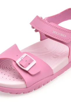 Sandale GEOX roz, J35HQA, din piele ecologica imagine