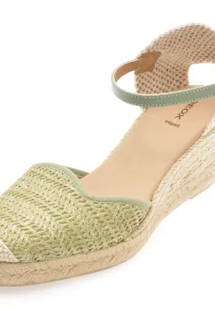 Sandale GEOX verzi, D55NGE, din material textil imagine