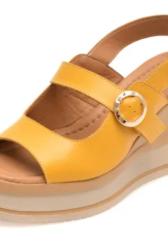 Sandale GOLD DEER, 22086, din piele naturala imagine