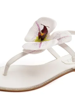 Sandale GRYXX albe, 1R13, din piele ecologica imagine