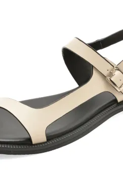 Sandale GRYXX albe, 67735, din piele naturala imagine