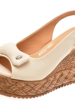 Sandale GRYXX bej, 2062706, din piele naturala imagine