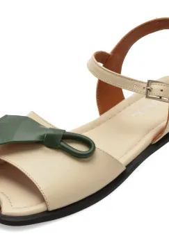 Sandale GRYXX bej, 208421, din piele naturala imagine