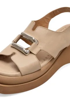 Sandale GRYXX bej, 2155536, din piele naturala imagine