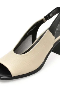 Sandale GRYXX bej, 5428, din piele naturala imagine