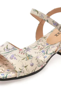 Sandale GRYXX bej, 561, din piele naturala imagine