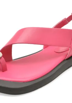 Sandale GRYXX fucsia, LD1025, din piele naturala imagine