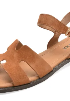 Sandale GRYXX maro, 1352C25, din piele intoarsa imagine