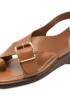 Sandale GRYXX maro, 1766239, din piele naturala imagine