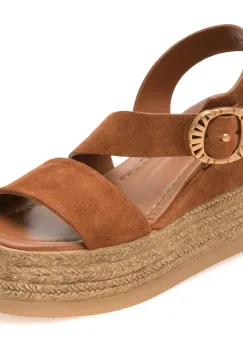 Sandale GRYXX maro, 1766347, din piele intoarsa imagine