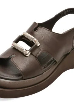 Sandale GRYXX maro, 2155536, din piele naturala imagine