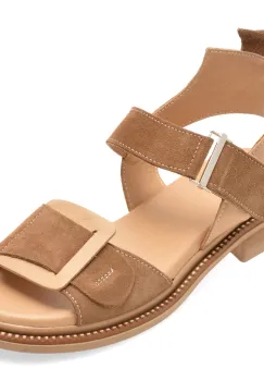 Sandale GRYXX maro, 4212620, din piele intoarsa imagine