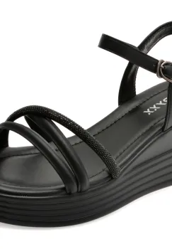 Sandale GRYXX negre, 1328S11, din piele naturala imagine