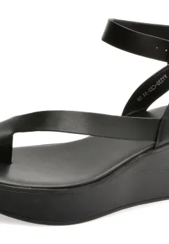 Sandale GRYXX negre, 1339C23, din piele naturala imagine