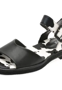 Sandale GRYXX negre, 5297, din piele naturala imagine