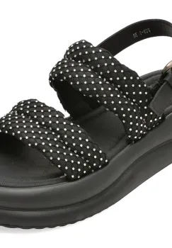 Sandale GRYXX negre, 701, din piele ecologica imagine