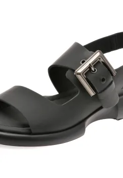 Sandale GRYXX negre, 734102, din piele naturala imagine