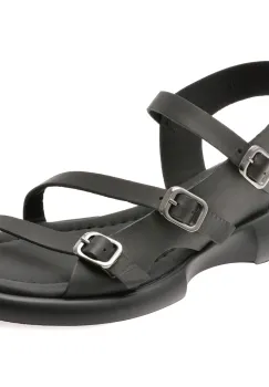 Sandale GRYXX negre, 734110, din piele naturala imagine