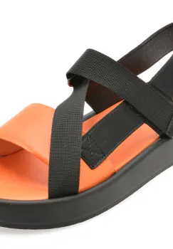 Sandale GRYXX portocalii, 5007, din piele naturala imagine