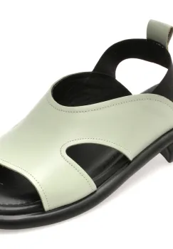 Sandale GRYXX verzi, 22026, din piele naturala imagine