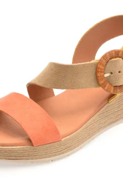 Sandale IMAGE multicolor, ROSEA, din piele intoarsa imagine