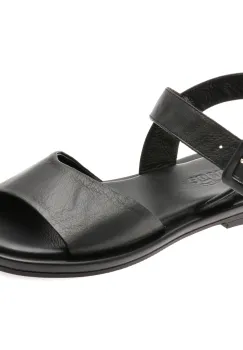Sandale IMAGE negre, 459884, din piele naturala imagine