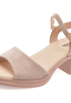 Sandale IMAGE roz, 2978, din piele intoarsa imagine